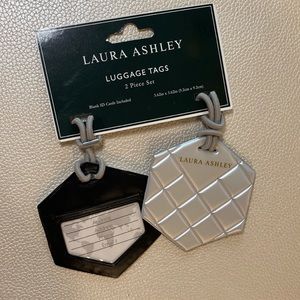 Laura ashley luggage tags silver
